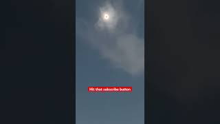 #Solareclipse #sky #outside #outdoors #eclipse #april8 #sun #moon #shortsvideo #shorts