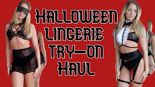 Halloween Lingerie Try On Haul with BAED Stories