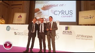 Cyrus Conseil lauréat aux #Coupoles2017