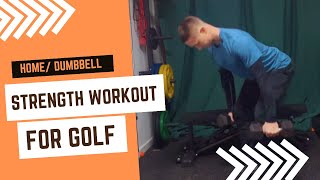 Quick Strength Training Workout for Golfer