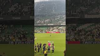 David Soria atiende a la televisión!! Betis-Getafe. 18-09-24 #getafecf #futbol