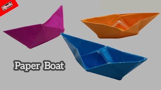 Perahu Origami | Cara mudah Membuat Perahu Kertas Origami