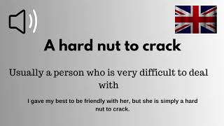 IDIOM: A Hard Nut to Crack! Learn English with Zee!