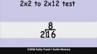 2x2 to 2x12 Practice as Division