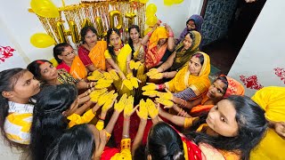 Sister Haldi Function 😊Haldi Lagao Re Mehndi lagao re || Haldi Ceremony