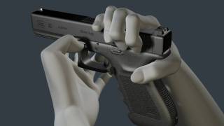 3D Glock Animation - How to disassemble and reassemble the G20