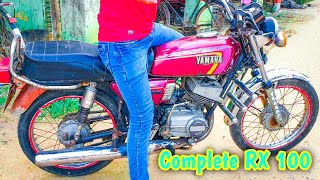 1997 MODEL YAMAHA RX 100 FULL RESTORATION COMPLETE🔥 Finally RX 100 Delivered🥳