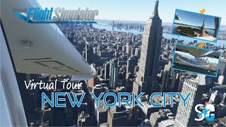 Explore New York City USA with Flight Simulator