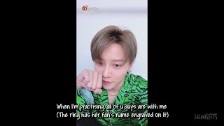 [ENG SUB] Liu Yuxin wishes a good morning message!!