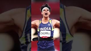 Neeraj Chopra wins gold 🥇 in javelin throw 🇮🇳. #shorts #tokyoolympics #neeraj #javelinthrow #india