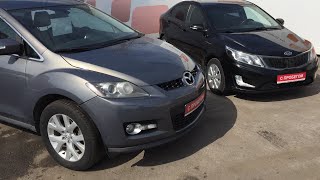 450 тысяч рублей: свежий Kia Rio или Mazda CX-7 с большим пробегом???