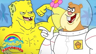 Watch SpongeBob Go From Cute to BUFF! 💪 | "MuscleBob BuffPants" SpongeBob: Reimagined