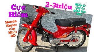 Siêu phẩm Honda super cud DD Đỏ Máy nhật ,Cực Hiếm giá thanh lý chỉ từ 2-3triệu giấy tờ đầy đủ