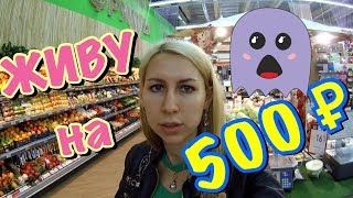 ЖИВУ НА 500 РУБЛЕЙ 10 ДНЕЙ. ЗАКУПКА ПРОДУКТОВ. ДЕНЬ ПЕРВЫЙ.