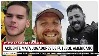 Acidente na estrada mata jogadores de futebol americano na Serra das Araras, no Rio