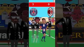 PSG VS Milan Mbappe  #football  #shortvideo #shorts #short