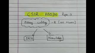 CSIR ASO SO Paper 3 || CSIR ASO SO answer key is out