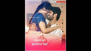 Ye ishq ki inteha lene lagi whatsapp status || IK VAARI AA Arijit Singh Status Shushat Singh Status