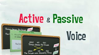 Active and Passive Voice | Learn English | EasyTeaching