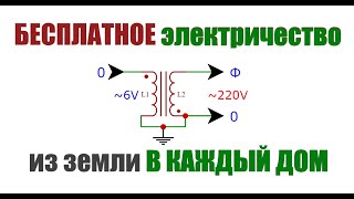 Бесплатное электричество из земли для дома своими руками