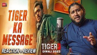 Tiger ka Message | Tiger 3 Teaser Reaction + Review | Screen Reviews