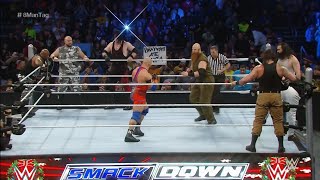 The Wyatt Family Vs Kane, Ryback & The Dudley Boyz - WWE Smackdown 22/12/2015 (En Español)