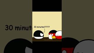 Gerbi alone at home 🥺 // gerpol🇩🇪🇵🇱// #countryballs #shorts #short #gerpol