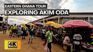 ɞʜ Exploring Akim Oda by Car | A Visual Journey Through Eastern Ghana