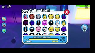 I got 7 pets equipped in Roblox pet simulator x | ThegamerAdan