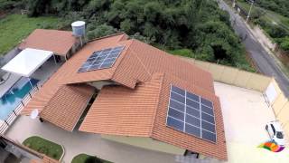 Instalação de sistema de energia solar Enova