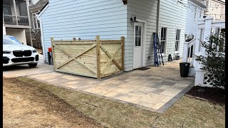 Beautiful Belgard Paver Patio ❗❗and Ipe wood deck construction project in Alpharetta, GA