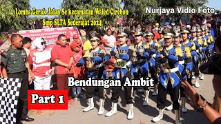 Part 1 lomba gerak jalan smp slta se kecamatan waled cirebon 2024