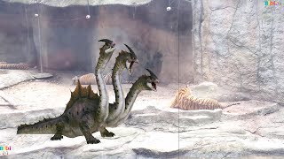 Con Hổ Và Khủng Long 3 Đầu Trong Vườn Bách Thú | Dinosaur and Tiger