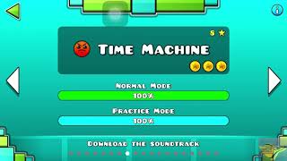 Time Machine 100% + 3 Secret Coins | Geometry Dash