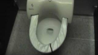 Automatic Airport Toilet