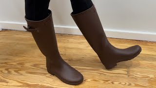 Hunter Women’s Refined Slim Fit Rain Boot - Unboxing