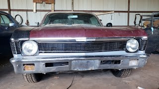 1970 Nova SS Face Lift Will It Run???