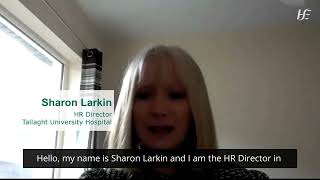 International Women's Day 2022 - Sharon Larkin, HR Director at Tallaght University Hospital