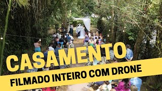 Casamento no Campo Filmado Com Drone