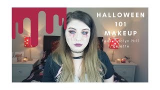 HALLOWEEN 101: Vampy Glam Makeup| Jaclyn Hill Palette