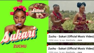 ZUCHU AMEVUNJA RECORD AMEFIKISHA VIEWS 100M VIDEO YAKE YA SUKARI YOUTUBE AMEMPITA MPAKA DIAMOND