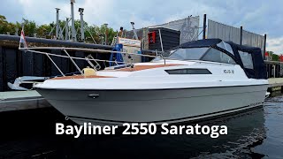 Bayliner 2550 Saratoga