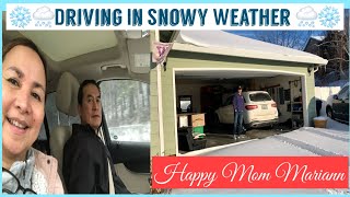 Driving In Snow From Seattle To Home I Happy Mom Mariann