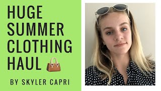 HUGE Summer Clothing Haul (On a Budget!)