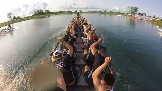 Canadian National Dragon Boat Championships 2017: Race 62 - 200m U24 Mixed Final A - Iron Dragons