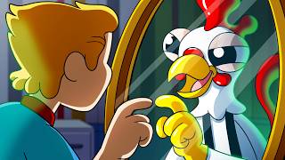 The DARK ORIGIN of CLUCKY... (Cartoon Animation)