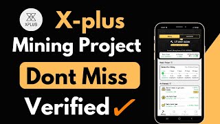 Xplus wallet Mining | new mining app | crypto airdrops