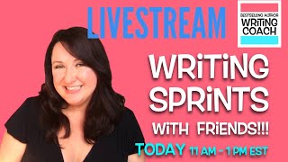 🔥Word Sprints LIVE! 💻 | Let's write together!