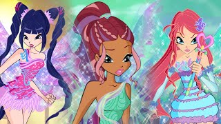 Winx Club - Musa, Aisha, and Bloom MYTHIX 2D (Speedpaint)