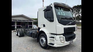 VENDIDO Volvo Vm 270 Tração 6x2 ano 2014/2014 Branco Carroceria *VENDIDO*